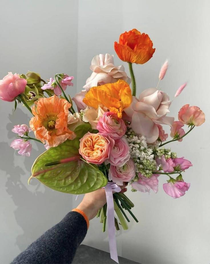 Celestial Whisper: Soft Tones Floral Symphony